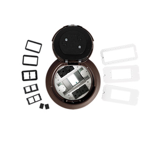 Wiremold Evolution 6ATC2 Series Prewired Poke-thru Devices