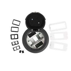 Wiremold Evolution 6ATC2 Series Prewired Poke-thru Devices