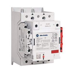 Rockwell Automation 100S-E IEC Safety Contactors 190 A 3 Pole 24 - 60 VAC, 20 - 60 VDC