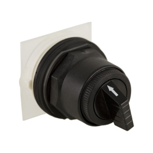 Square D Harmony™ 9001SK 30 mm Selector Switches Standard Knob 4 Position Maintained Black
