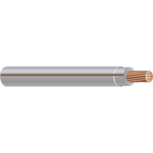Encore Wire Stranded Copper THHN Jacketed Wire 10 AWG 500 ft PullPro Pack Gray with Brown Stripe