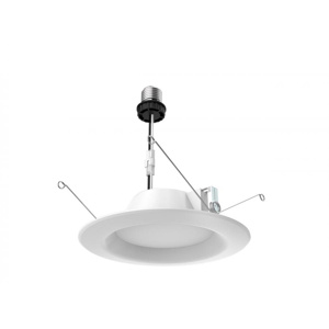 Satco Products Recessed LED Downlights 120 V 9.8 W 5 in<multisep/> 6 in 4000 K White Dimmable 650 lm