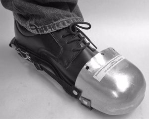 Ellwood Safety Steel Toe Guards 4-1/2 in W <em class="search-results-highlight">Strap</em>
