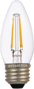 Sylvania A-line LED Non-reflector Lamps B10 2700 K 4.5 W Medium (E26)