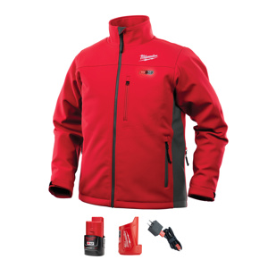 Milwaukee M12™ TOUGHSHELL™ Heated Jacket Kits Medium Red Mens