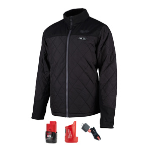 Milwaukee 203 Series M12™ Heated AXIS™ Jacket Kits Black Medium