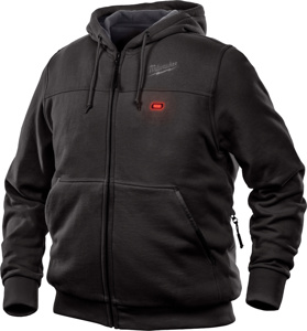 Milwaukee M12™ Full Zip Heated Hoodies 3XL Black Mens