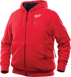 Milwaukee M12™ Full Zip Heated Hoodies Small Red Mens