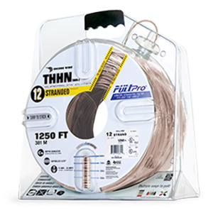 Encore Wire Stranded Copper THHN Jacketed Wire 12 AWG 1250 ft PullPro Pack Tan
