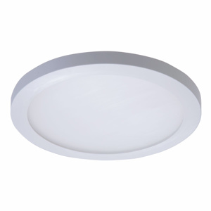 Cooper Lighting Solutions SMD Surface Mount LED Downlights 120 V 15.3 W 6 in 2700 K Matte White Dimmable 1200 lm