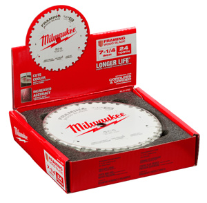 Milwaukee Circular Saw Blades 7-1/4 in 24 Tooth 10 Piece