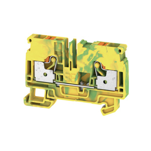 Weidmuller Klippon® A-Series Single Level PE Terminal Blocks Push-in Connection 22 - 8 AWG
