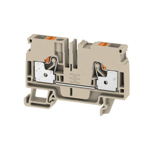 Weidmuller Klippon® A-Series Single Level Feed-through Terminal Blocks Push-in Connection 22 - 8 AWG