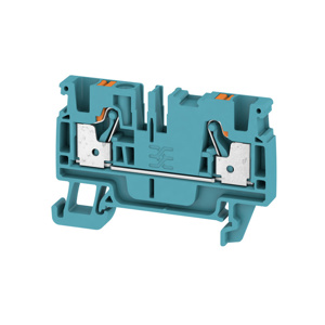 Weidmuller Klippon® A-Series Single Level Feed-through Terminal Blocks Push-in Connection 28 - 10 AWG