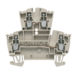 Weidmuller Klippon® W-Series Double Level Feed-through Terminal Blocks Screw Connection 22 - 12 AWG