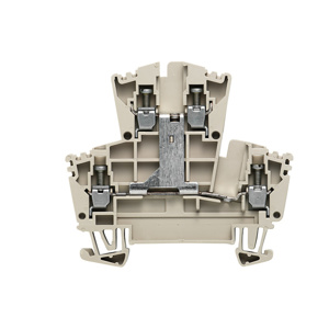 Weidmuller Klippon® W-Series Double Level Feed-through Terminal Blocks Screw Connection 22 - 12 AWG