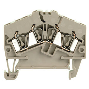 Weidmuller Klippon® Z-Series Single Level Feed-through Terminal Blocks Tension-clamp Connection 26 - 12 AWG