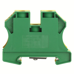 Weidmuller Klippon® W-Series Single Level PE Terminal Blocks Screw Connection 12 - 2 AWG