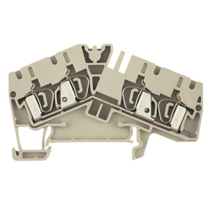 Weidmuller Klippon® Z-Series Single Level Feed-through Terminal Blocks Tension-clamp Connection 26 - 10 AWG