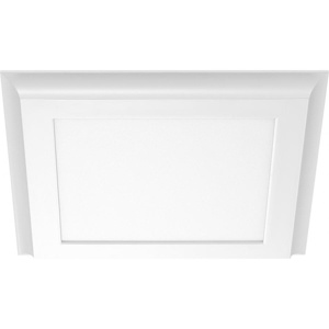 Satco Products Blink Plus Series Low Profile Close-to-Ceiling Light Fixtures LED White