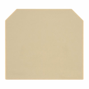 Weidmuller Klippon® A-Series Spring Connection with Push-in Technology End Plates Dark Beige