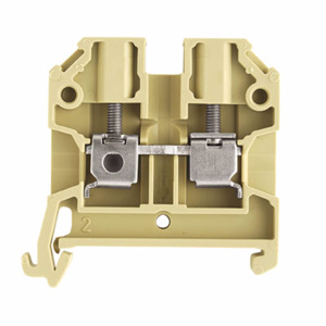 Weidmuller Klippon® SAK-Series Single Level Feed-through Terminal Blocks Screw Connection 22 - 10 AWG