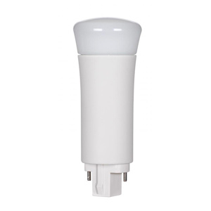 Satco Products Type B PL CFL-style LED Lamps PLV 4000 K 9 W Bi-pin (G24d-2)