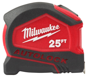 Milwaukee Compact Auto-lock Tape Measures 25 ft