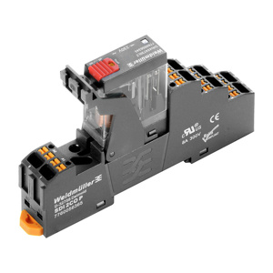 Weidmuller DRI D Series General Purpose Relay Kits 115 VAC DPDT DIN Rail