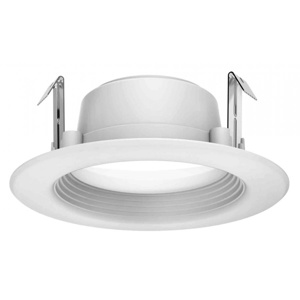Satco Products Recessed LED Downlights 120 V 8.5 W 4 in 2700 K White Dimmable 600 lm