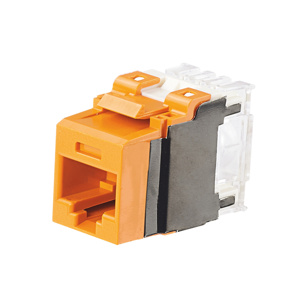 Panduit NK6X88M NetKey® Series Jack Inserts Orange RJ45 Cat6A