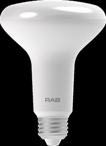 RAB BR30 Series LED Reflector Lamps 9.5 W BR30 4000 K