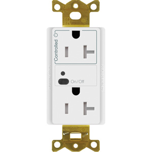 Lutron Duplex Receptacles 20 A 120 V Commercial/Residential Vive® Indoor use only White