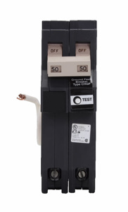 Eaton Cutler-Hammer CHN-GF Series Plug-in Ground Fault Circuit Breakers 15 A 120/240 VAC 10 kAIC 2 Pole 1 Phase