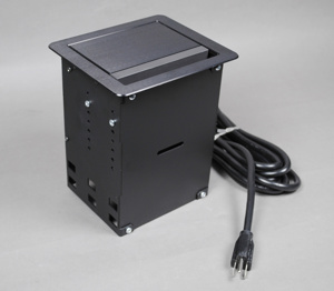 Wiremold InteGreat™ TB672 Series Table Boxes Flush