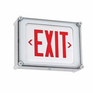Dual-Lite Illuminated Emergency Exit Signs