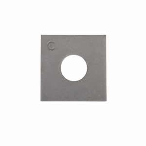 Hubbell Power Square Flat Washers Steel 7/8 in