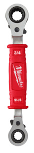 Milwaukee Lineworkers 4-in-1 Insulated Ratcheting Box Wrenches