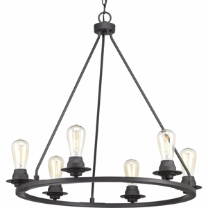 Progress Lighting Chandeliers Incandescent Debut 120 V 60 W 28 in