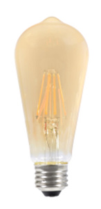 Sylvania ST19 LED Lamps 4.5 W Medium (E26) 2175 K Dimmable 80 CRI 380 lm Amber