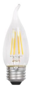 Sylvania B10 LED Lamps 5 W 2700 K Dimmable