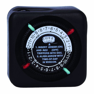 Intermatic TN111 Series Outdoor Mechanical Plug-In Timers 9 A