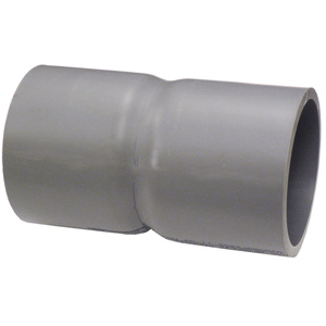 Cantex PVC Fabricated Swedged Center Stop Longline Couplings PVC Sch 40 & 80 6 in Socket