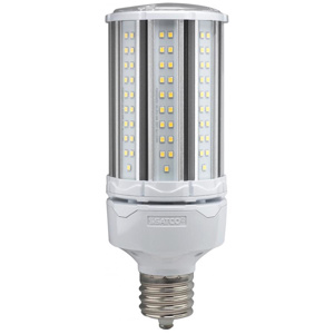 Satco Products LED HID Medium Base Replacement Lamps Corn Cob 54 W Mogul (EX39)