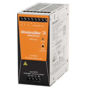 Weidmuller Connect Power PROmax Series 24 V Power Supplies 10 A 240 W