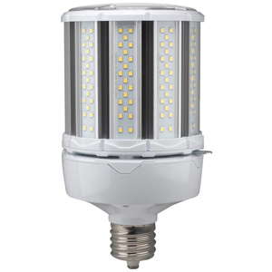 Satco Products LED HID Medium Base Replacement Lamps Corn Cob 80 W Mogul (EX39)