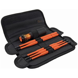 Klein Tools 8-in-1 Interchangeable Insulated Screwdriver Sets