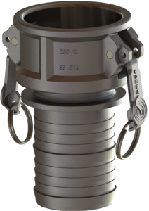 CAMLOCK 1-1/4 316 TYPE C F-CAM X HOSE