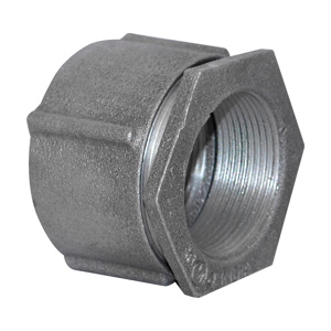 Eaton Crouse-Hinds Rigid / IMC Threaded 3-piece Couplings 1-1/2 in Aluminum Concrete-tight