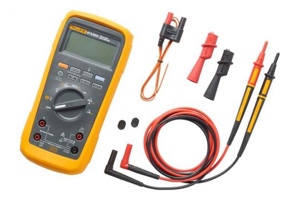 Fluke Electronics True-RMS Digital Multimeters 6000 Count (Digital) 50 MΩ 10 A 1000 V 9,999 µF 200 kHz -200 deg C - + 1090 deg C